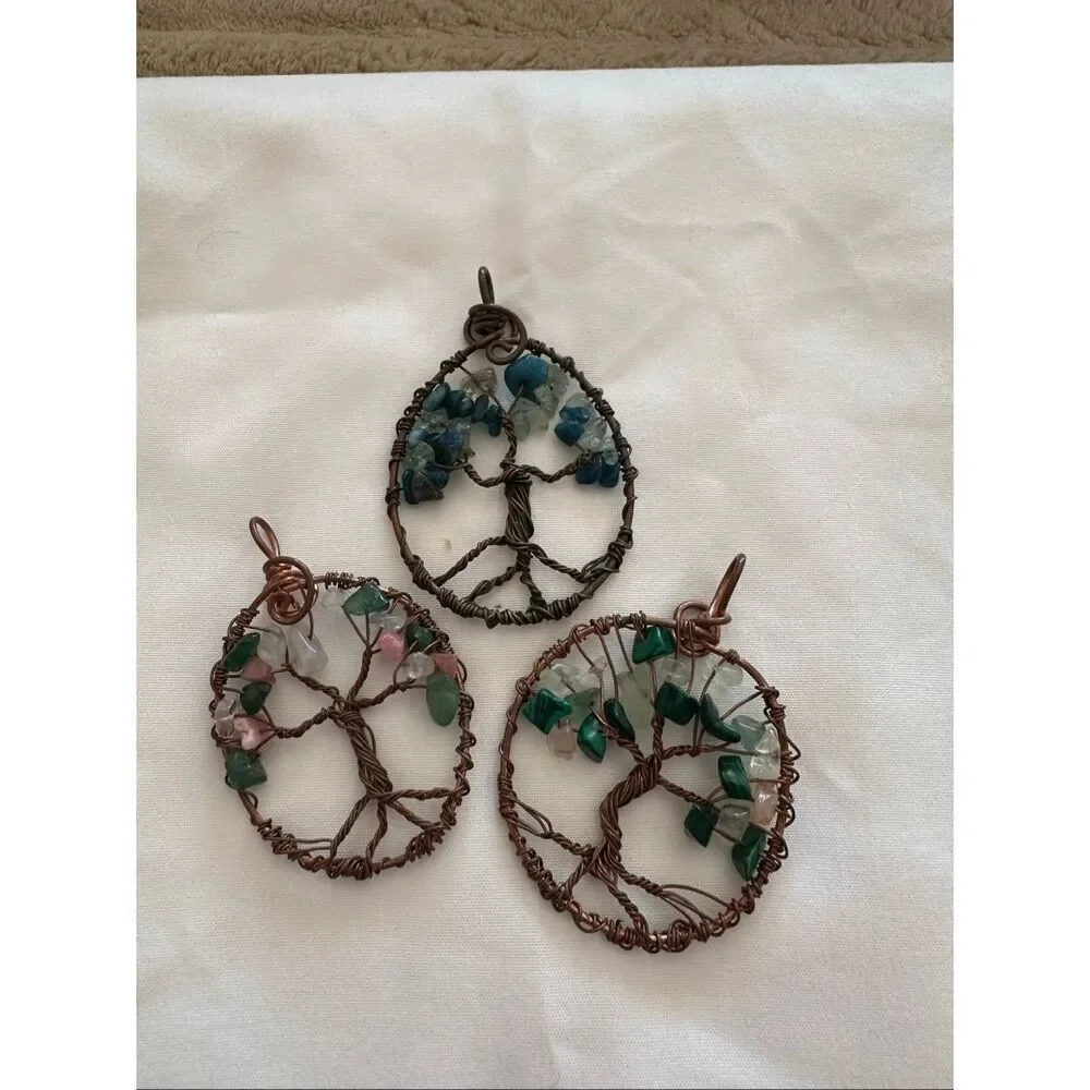 Trio of pendants for crafting